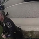 In this screen grab police body cam video is shown in court on Friday, Dec. 10, 2021 at Hennepin County Courthouse in Minneapolis, Minn., former Brooklyn Center police Officer Kim Potter reacts after a traffic stop in which Daunte Wright was shot on April 11, 2021. Potter is charged with first- and second-degree manslaughter in the April 11 shooting of Wright, a 20-year-old Black motorist, following a traffic stop in the Minneapolis suburb of Brooklyn Center.